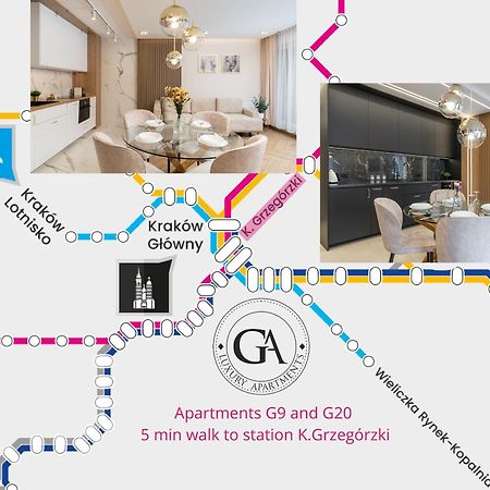 Ga Luxury Apartments G20 Краков Экстерьер фото